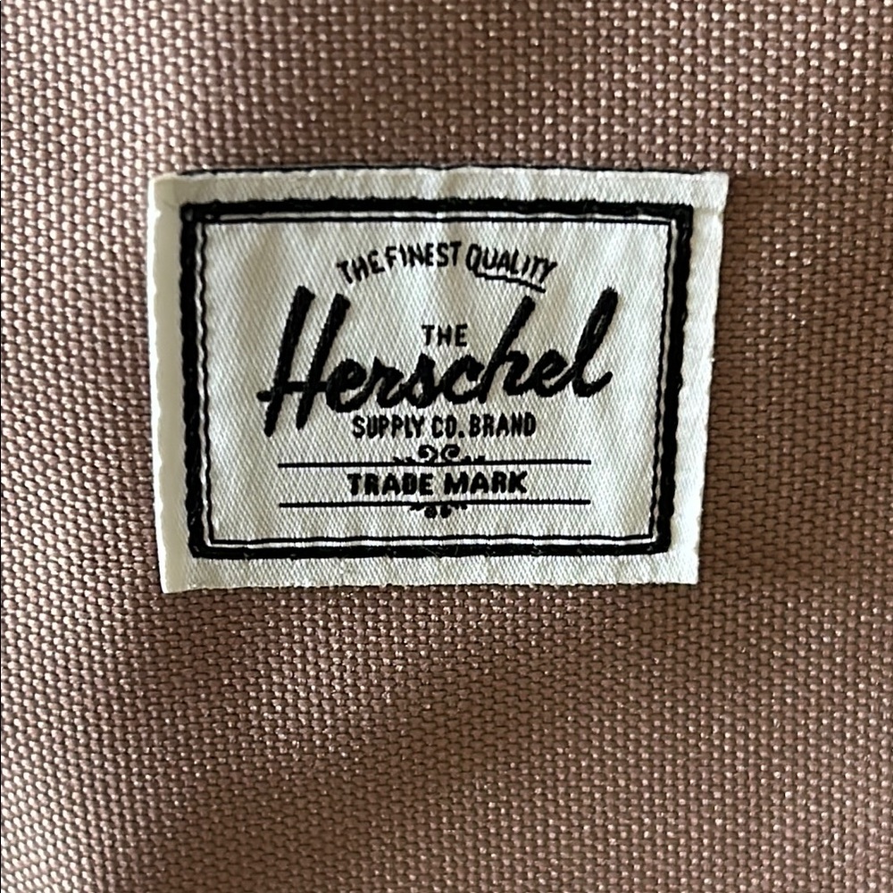 Herschel Supply Company Pink Canvas Large Tote Bag for Beach Summer - Picture 2 of 12